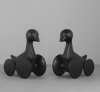 dekoracja drewniana kaczka skandynawski design